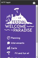Welcome to Paradise l'appli Affiche