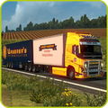 Heavy Duty Tractor Cargo Transporter 3D