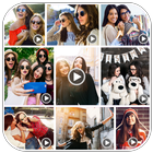 Friendship Video Collage Maker आइकन