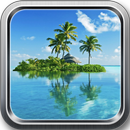Paradise island live wallpaper & Lock screen aplikacja