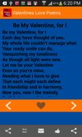 Valentine's Love Poems स्क्रीनशॉट 2