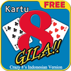 ikon Kartu 8 Gila -Crazy8 Indonesia