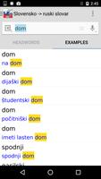 Slovenian - Russian Dictionary screenshot 2