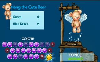 Hang the Cute Bear captura de pantalla 2