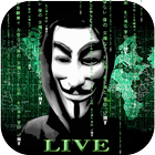 Anonymous Live Wallpaper Hack icône