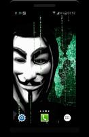 Anonymous Live Wallpaper Hack capture d'écran 1