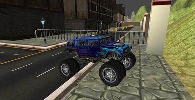 Escape Ninja Monster Trucks 3D screenshot 2