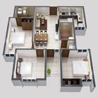 3d Home designs layouts biểu tượng