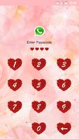 Love rose applock theme 스크린샷 1