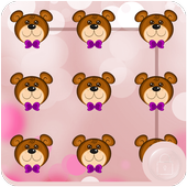 Teddy Bear Applock Theme icon