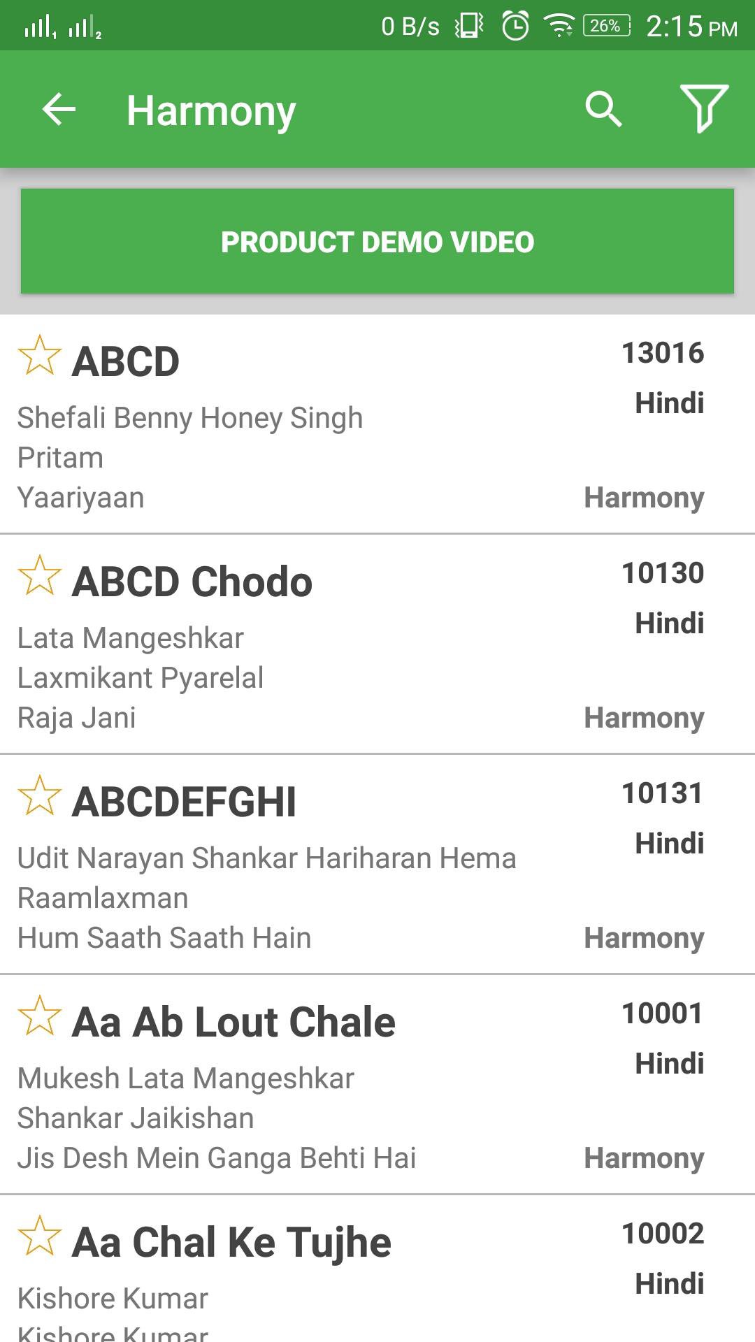 Persang Karaoke Song Book APK for Android Download