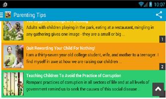 Parenting Tips تصوير الشاشة 2