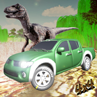 Dino World Jeep Driving Game 2018 icône
