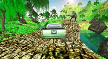 Dino World Jeep Driving Game 2018 capture d'écran 1