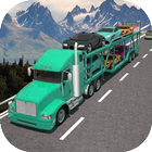 Car Transporter Trailer-Euro Truck Drive أيقونة