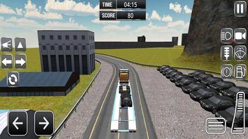 Car Transporter Trailer-Euro Truck Drive 2018 screenshot 2