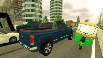 Modern Rickshaw Drive-City Tuk Tuk Rickshaw game ภาพหน้าจอ 3