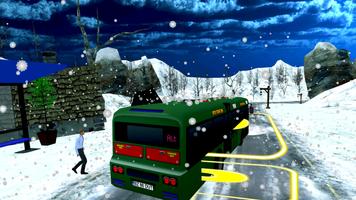 Snow Bus Drive Simulator 2018 ảnh chụp màn hình 3
