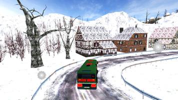 Snow Bus Drive Simulator 2018 ảnh chụp màn hình 1