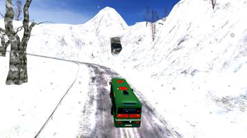Snow Bus Drive Simulator 2018 ảnh chụp màn hình 2