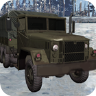 Snow Army Truck Game:Military Cargo Truck Driver biểu tượng