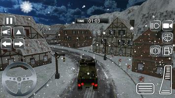 Snow Army Truck Game:Military Cargo Truck Driver bài đăng