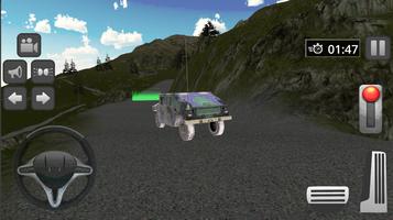 Poster Mountain Jeep Driver-Adventure Drive game
