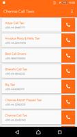 Chennai Call Taxis โปสเตอร์