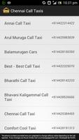 Chennai Call Taxis capture d'écran 2