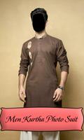 Men Kurtha Photo Suit Affiche