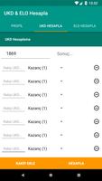 برنامه‌نما UKD & ELO Hesaplama عکس از صفحه