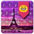 Eiffel Emoji Keyboard Skins icône