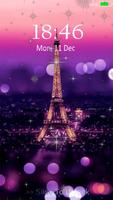 Paris live wallpaper & Lock screen capture d'écran 3