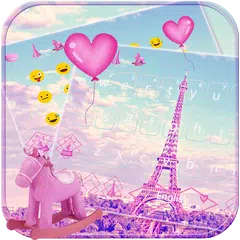 Paris Tower Keyboard Theme APK download