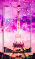 墙纸：巴黎的艾菲尔铁塔，城市的灯光， girly 截图 1