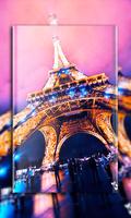 墙纸：巴黎的艾菲尔铁塔，城市的灯光， girly 截图 3