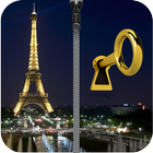 Paris Zipper Phone Lock आइकन