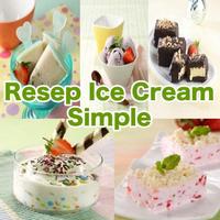 Resep Ice Cream Simple Affiche