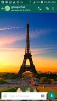 Paris Wallpapers for Chat ภาพหน้าจอ 1