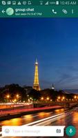 Paris Wallpapers for Chat ภาพหน้าจอ 2