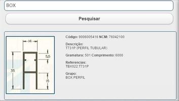 برنامه‌نما Aluminovo Consulta Produtos عکس از صفحه