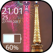 Paris Lock Screen Zipper