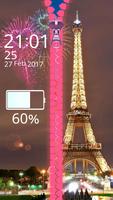 Paris Lock Screen Zipper Screenshot 2