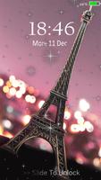 Paris live wallpapers & Lock screen پوسٹر