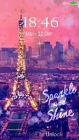 Paris live wallpapers & Lock screen 截图 1