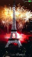 Paris live wallpapers & Lock screen تصوير الشاشة 2