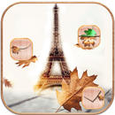 Autumn Paris Tower Theme APK