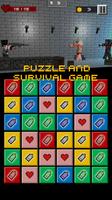 Puzzle Pixel Survival - 3Match Cartaz