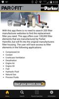 Parker Par Fit Filter Elements स्क्रीनशॉट 1