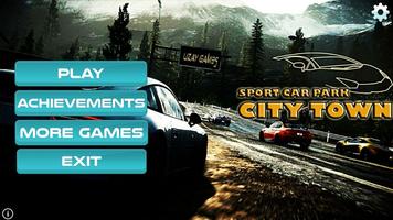 Sport Car Park : City Town Cartaz